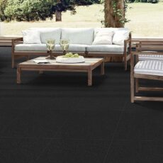 600x600x9 mm MF C BLACK Full Body Tile Exterior Floor