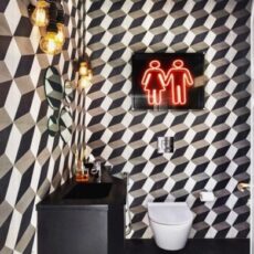 AR4006 Moroccan Printed Bathroom Wall Tile