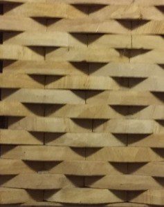 Buy Yellow Color Wave 3D Stone Wall Cladding | Artimozz