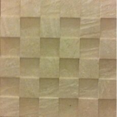 Natural Textured Square Mosaic Stone 3D Wall Cladding