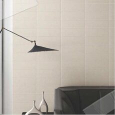 100x300 mm Plain Crema Matt Subway Wall Tile