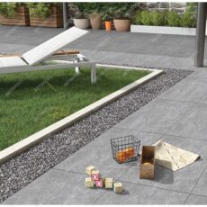 600x600x15 MF Core Dolphin Grey Digital Full Body Exterior Floor Tile