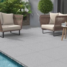 600x600x9 mm MF D Grey Full Body Pool Deck Floor Tile