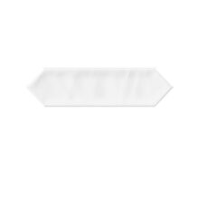 75x300 mm Picket Plain White Glossy Subway Tile
